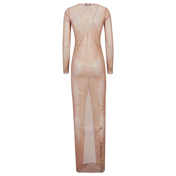 Santa Brand Women's Dresses Beige - Picture 2 of 2